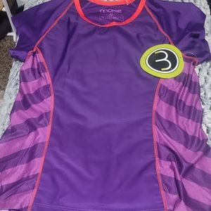 MOXIE Women's Cycling Jersey Purple & Orange